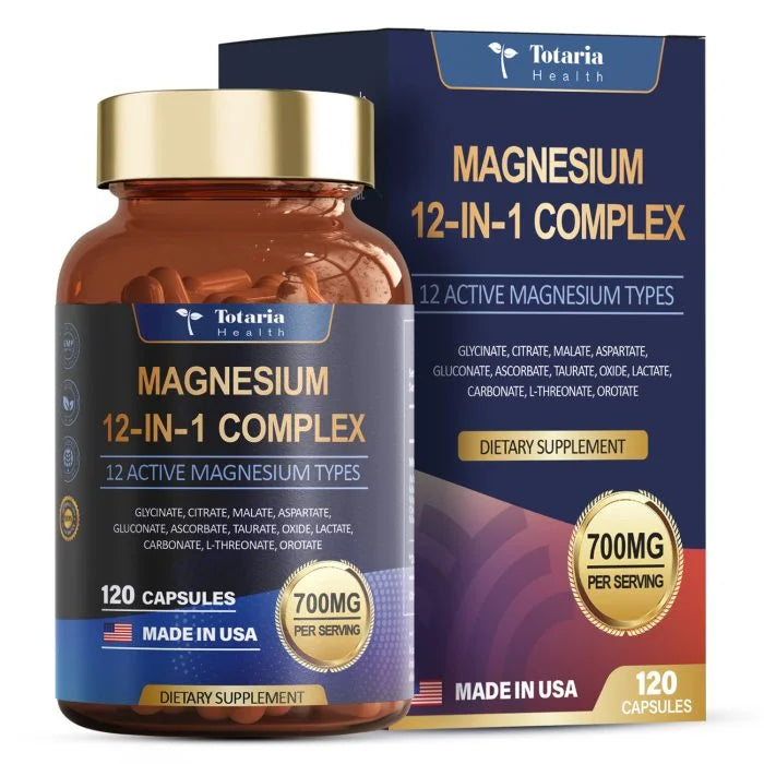 MAGNESIUM COMPLEX 12 en 1 700mg 120 CÁPSULAS