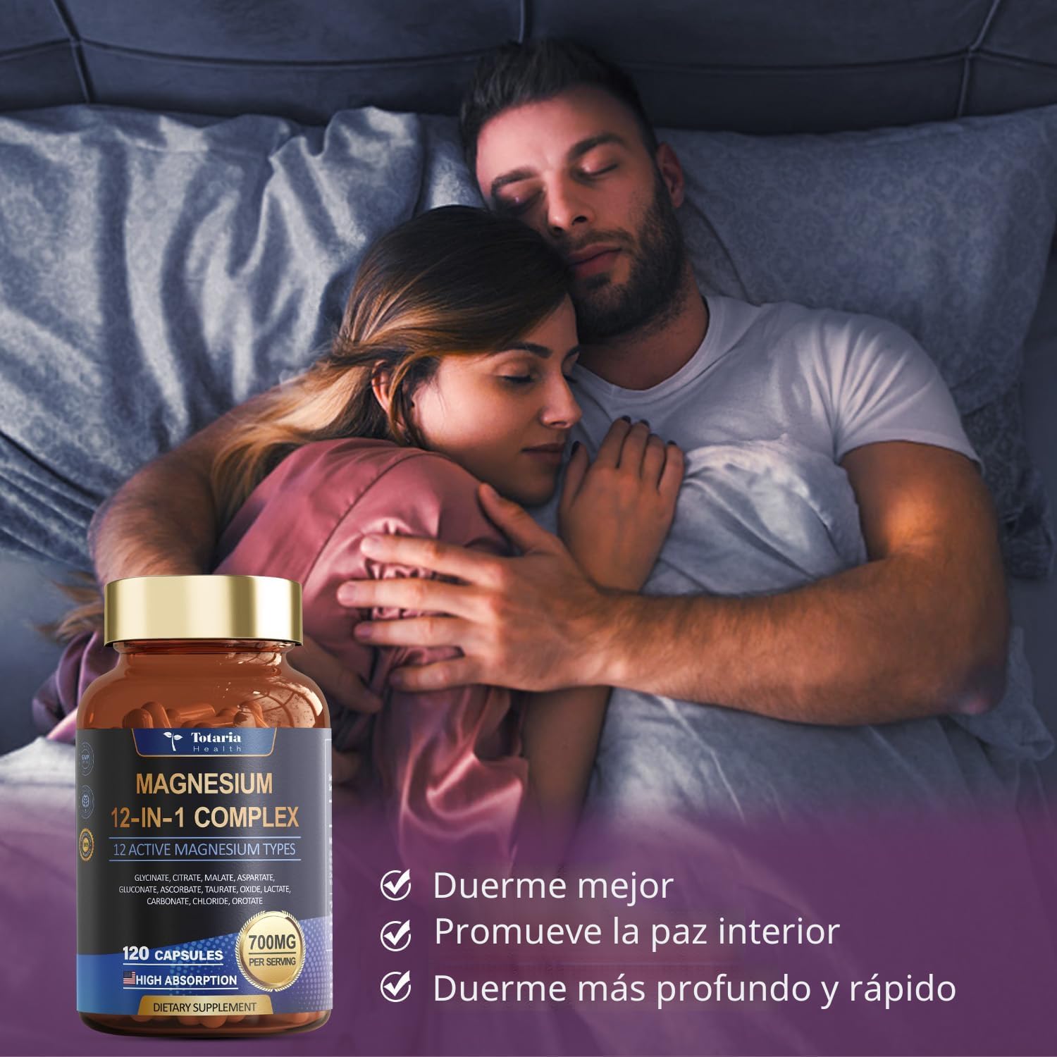 MAGNESIUM COMPLEX 12 en 1 700mg 120 CÁPSULAS