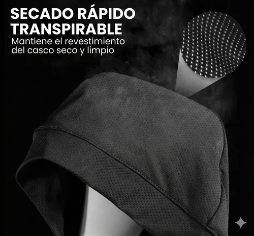 Balaclava para casco, ciclismo, atletismo o moto.