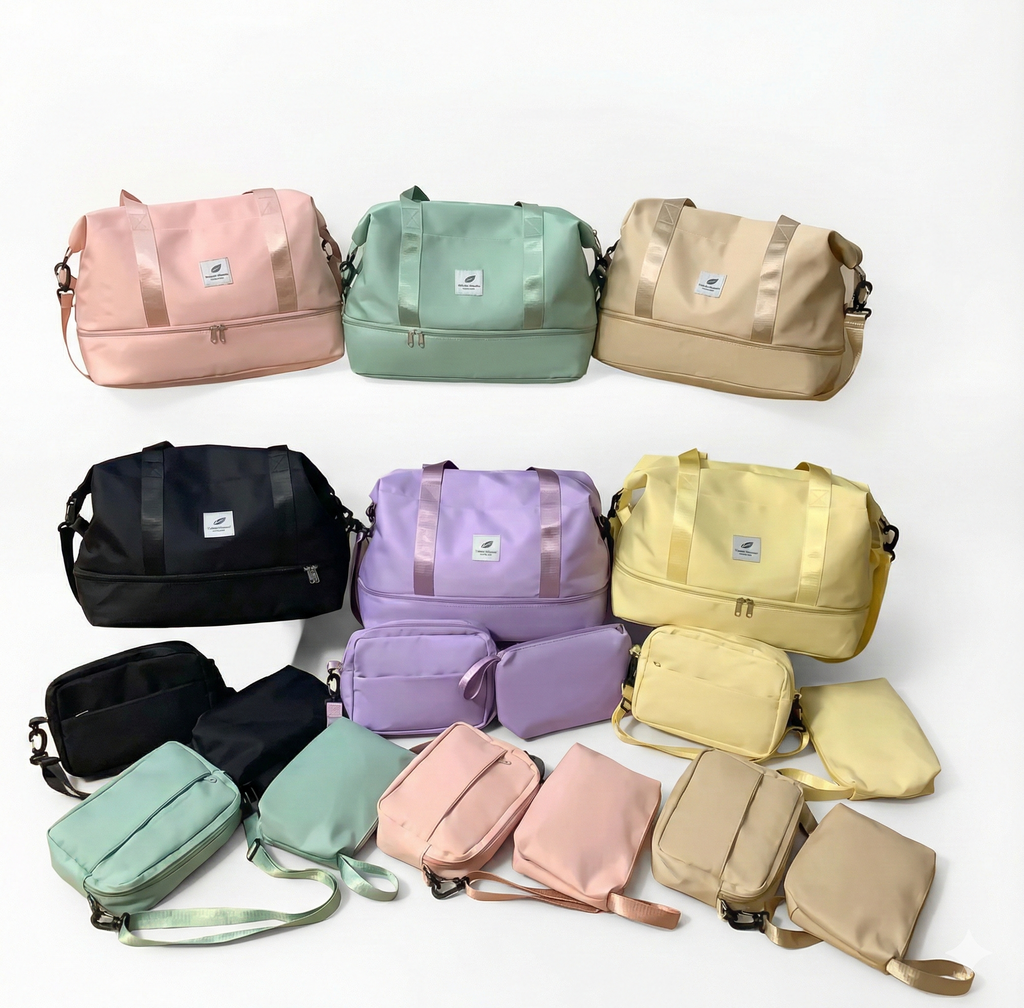 Combo Set X3 Maleta para Deporte y Viajes.