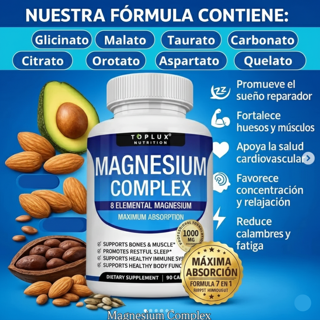COMBO DOS POR UNO Magnesium Complex 2X1 180 CÁPSULAS