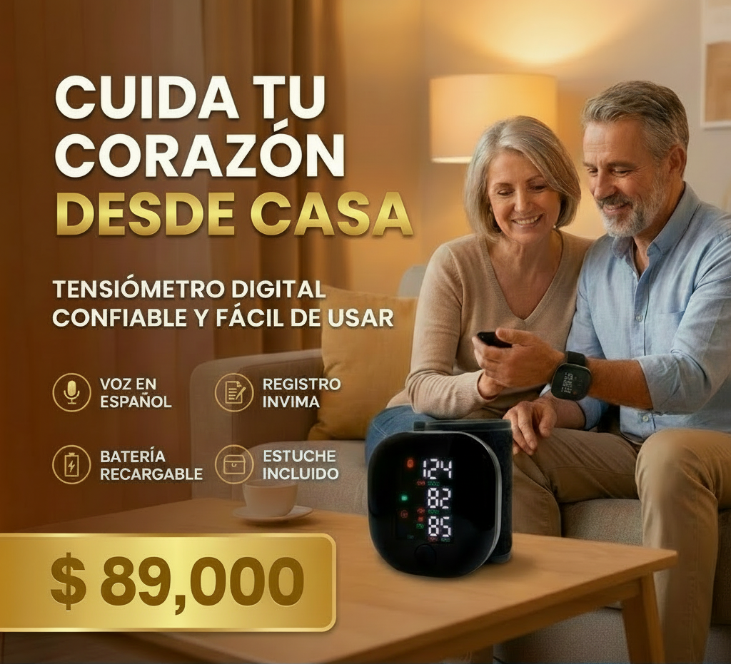 Tensiómetro Digital De Muñeca Recargable